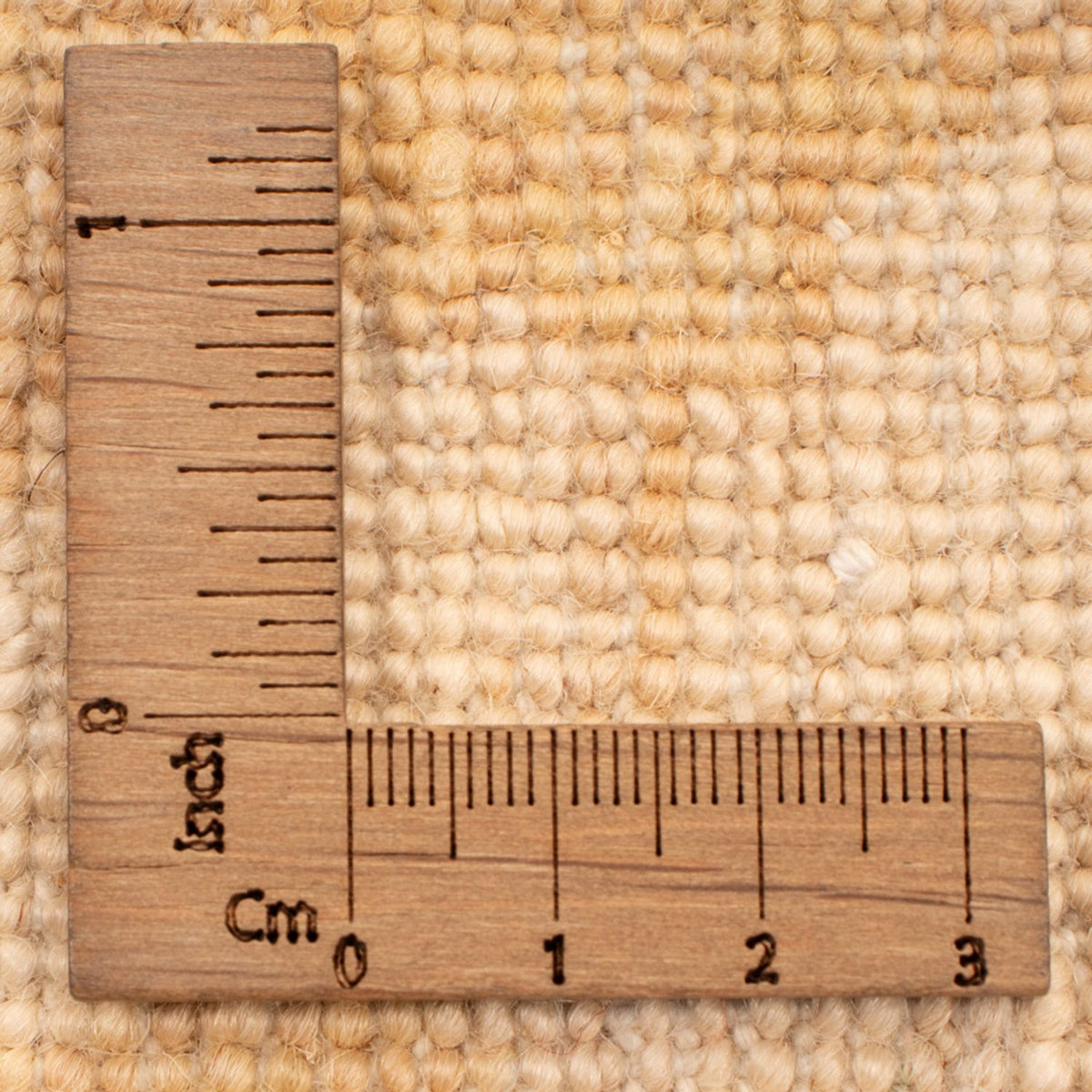 Ziegler Teppich rund - 96 x 96 cm - beige