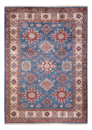 Ziegler Teppich - Kazak - 204 x 146 cm - blau