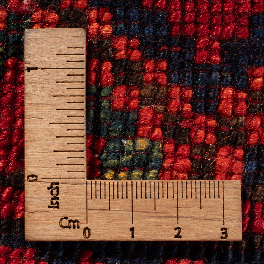 Afghan Teppich - Kunduz - 194 x 156 cm - rot