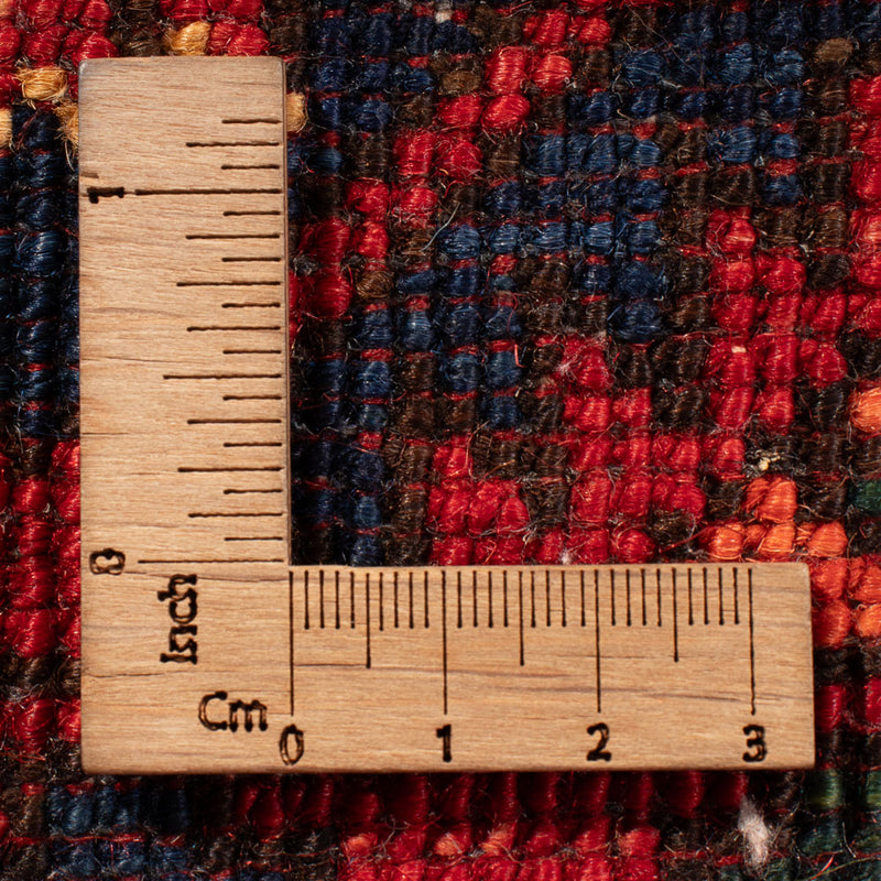 Afghan Teppich - Kunduz - 204 x 151 cm - rot