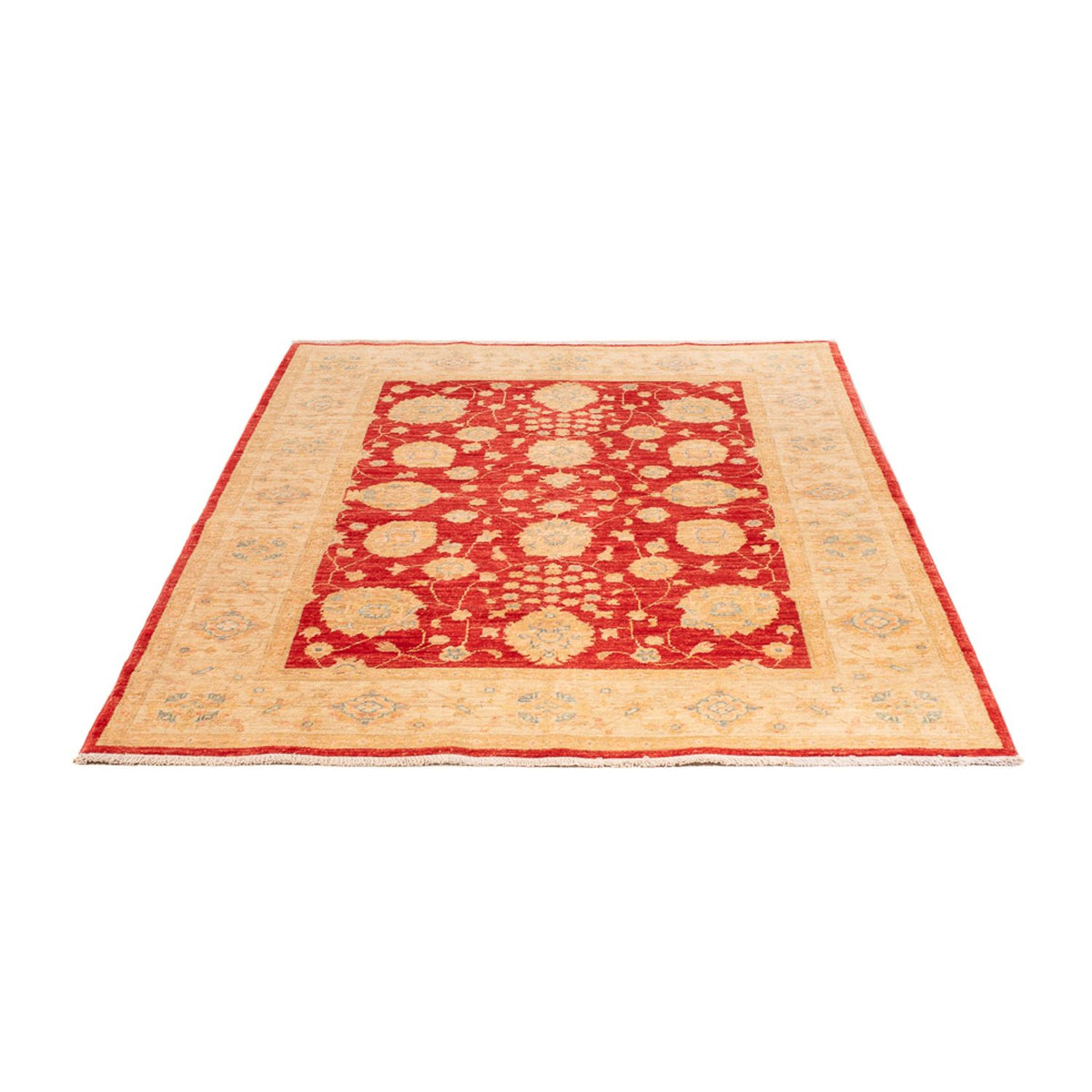 Ziegler Teppich - 181 x 123 cm - rot