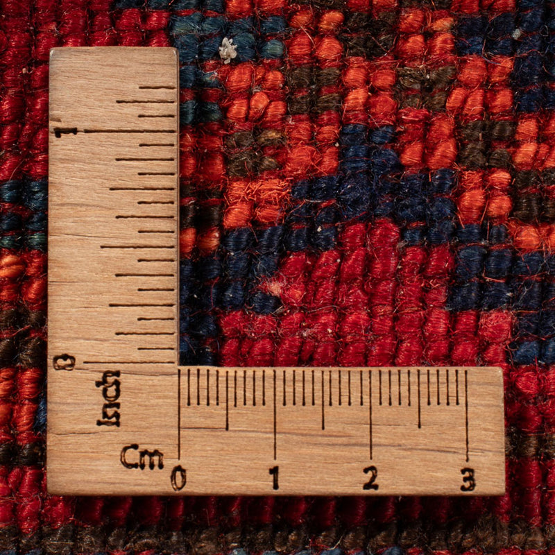 Afghan Teppich - 181 x 124 cm - rot