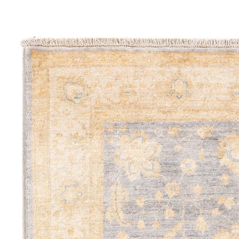 Ziegler Teppich - 178 x 121 cm - seeblau