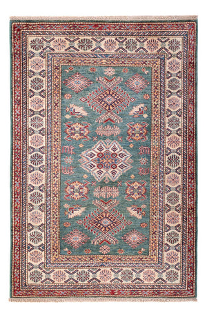 Ziegler Teppich - Kazak - Royal - 174 x 118 cm - seeblau