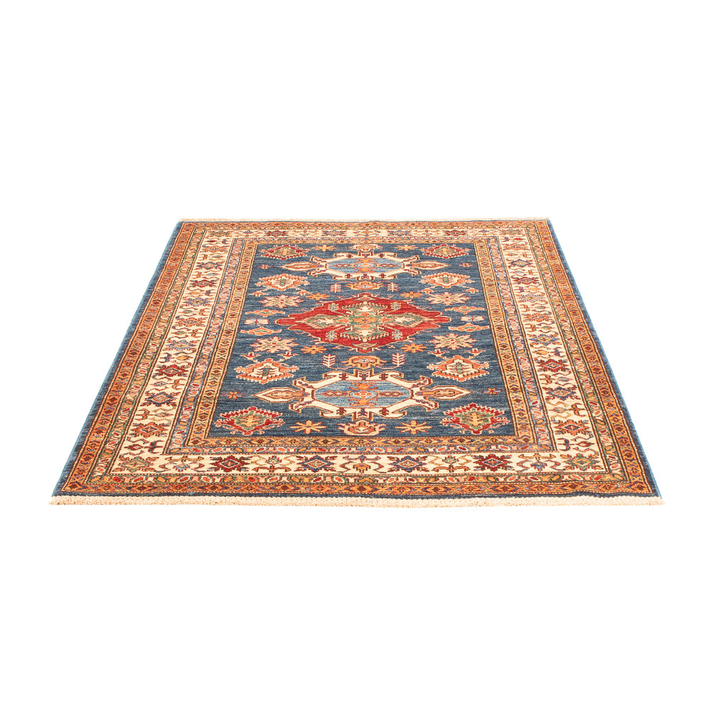 Ziegler Teppich - Kazak - Royal - 170 x 122 cm - dunkelblau