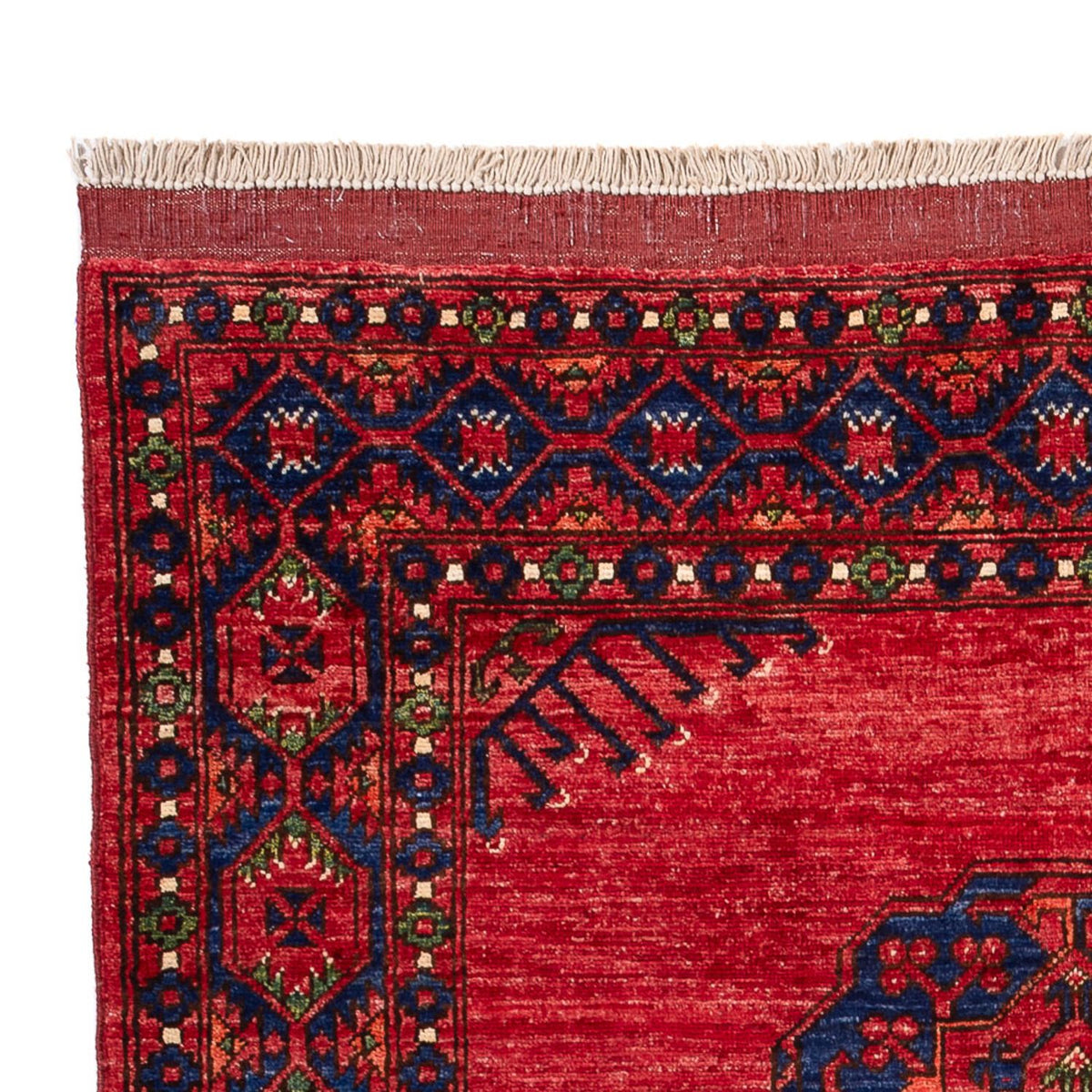 Afghan Teppich - 182 x 122 cm - rot