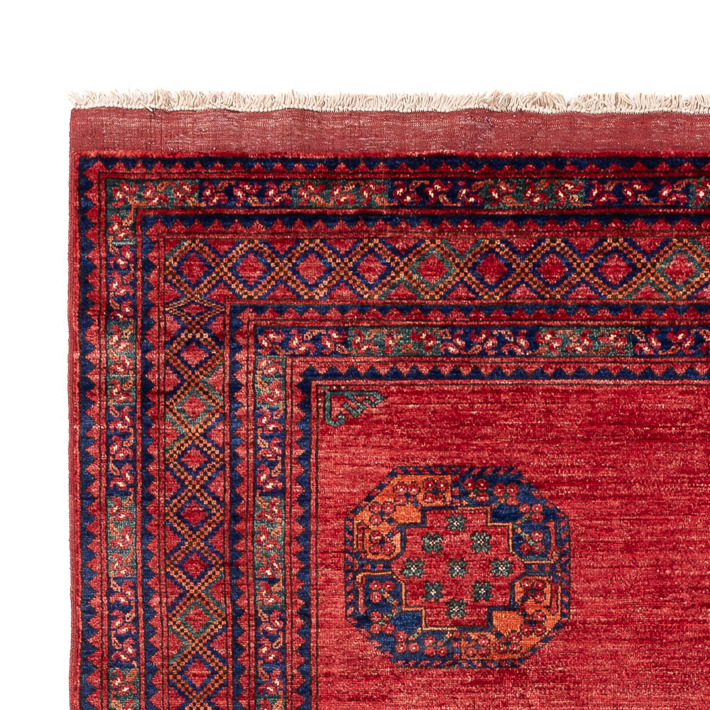 Afghan Teppich - Kunduz - 302 x 203 cm - rot