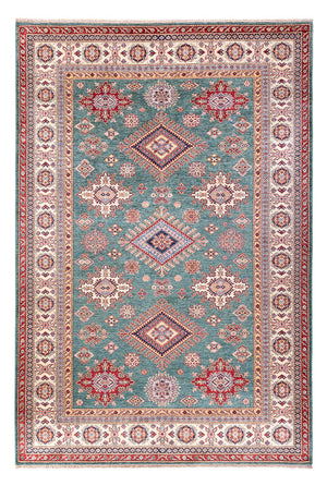 Ziegler Teppich - Kazak - 299 x 203 cm - grün