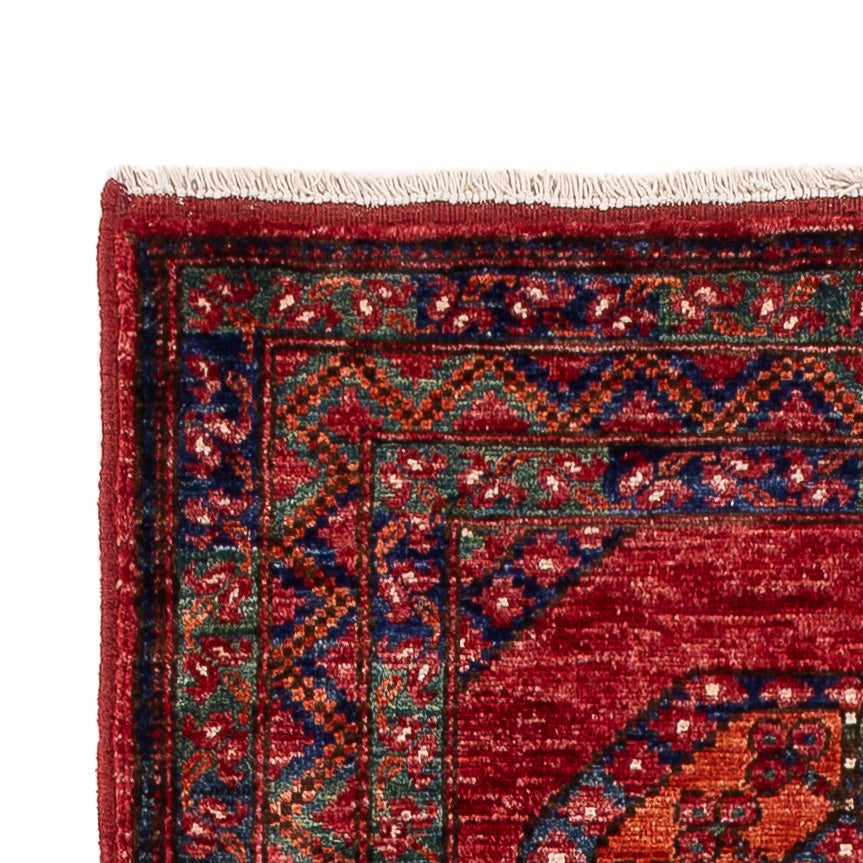 Läufer Afghan - Kunduz - 291 x 87 cm - rot