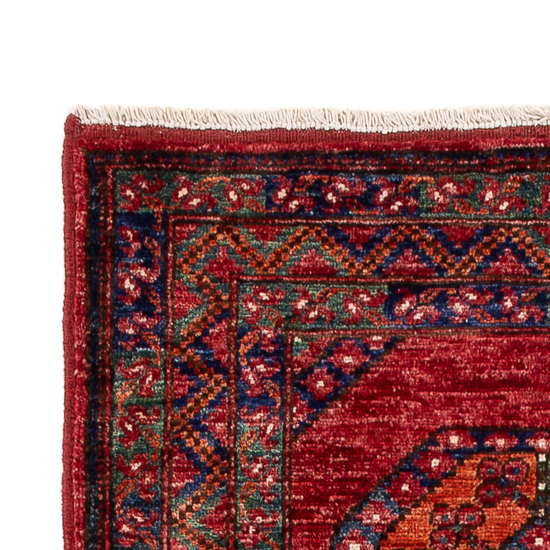 Läufer Afghan - Kunduz - 291 x 87 cm - rot