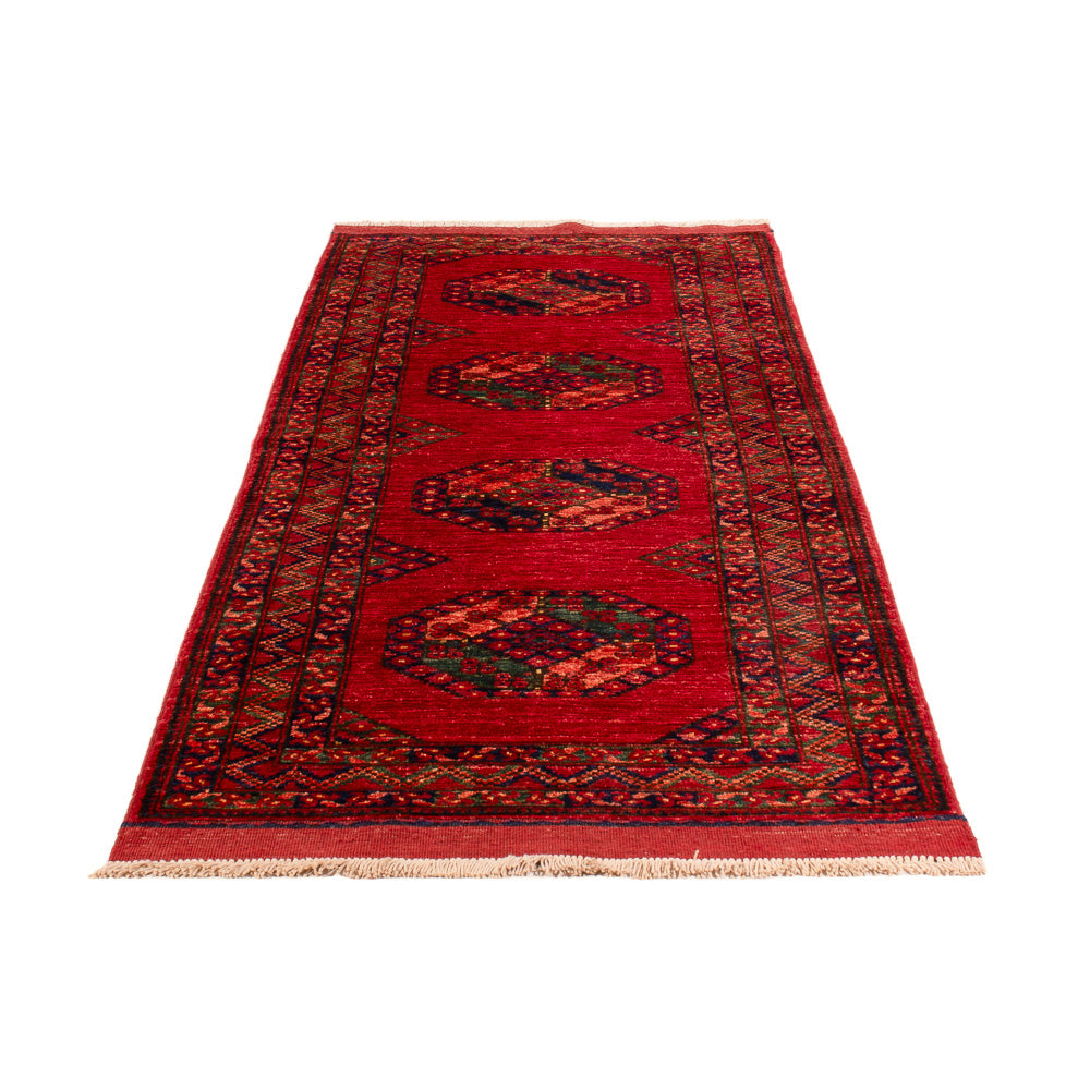 Läufer Afghan - Kunduz - 237 x 83 cm - rot