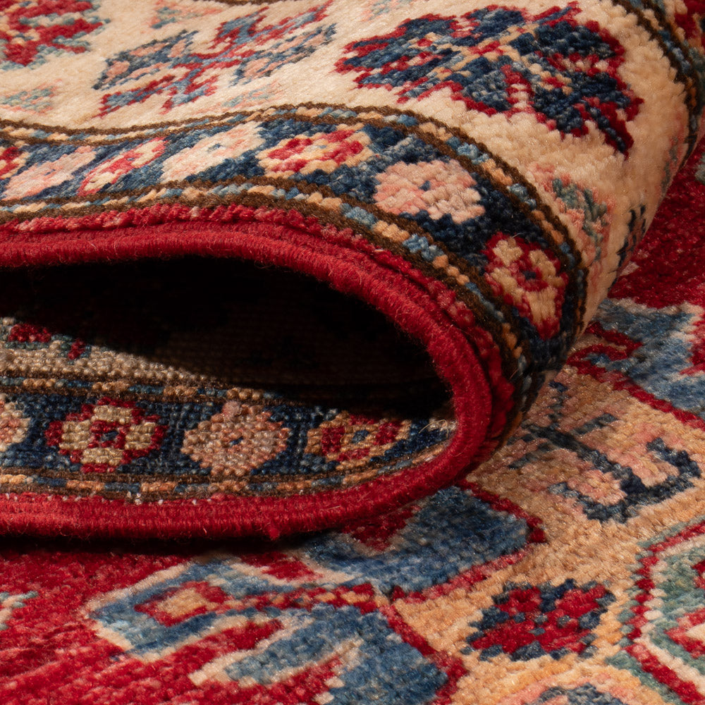 Läufer Ziegler - Kazak - 260 x 75 cm - rot