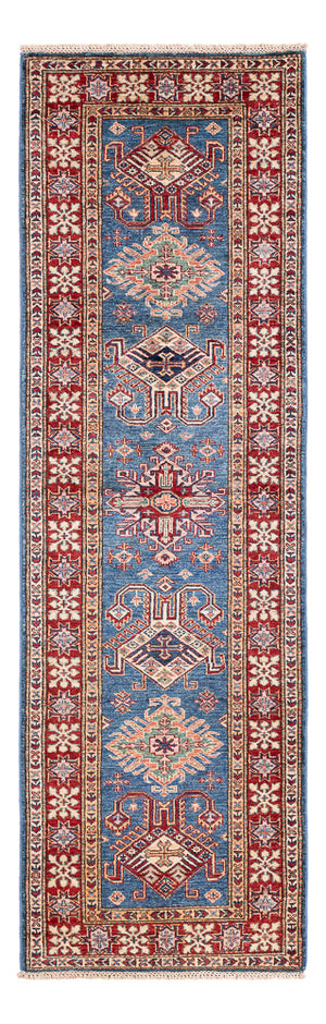 Läufer Ziegler - Kazak - 242 x 73 cm - blau