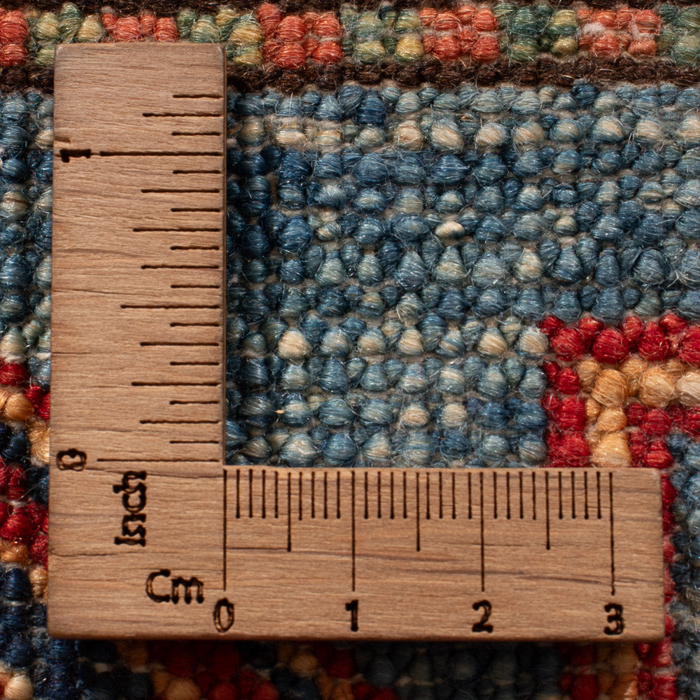 Läufer Ziegler - Kazak - 242 x 73 cm - blau