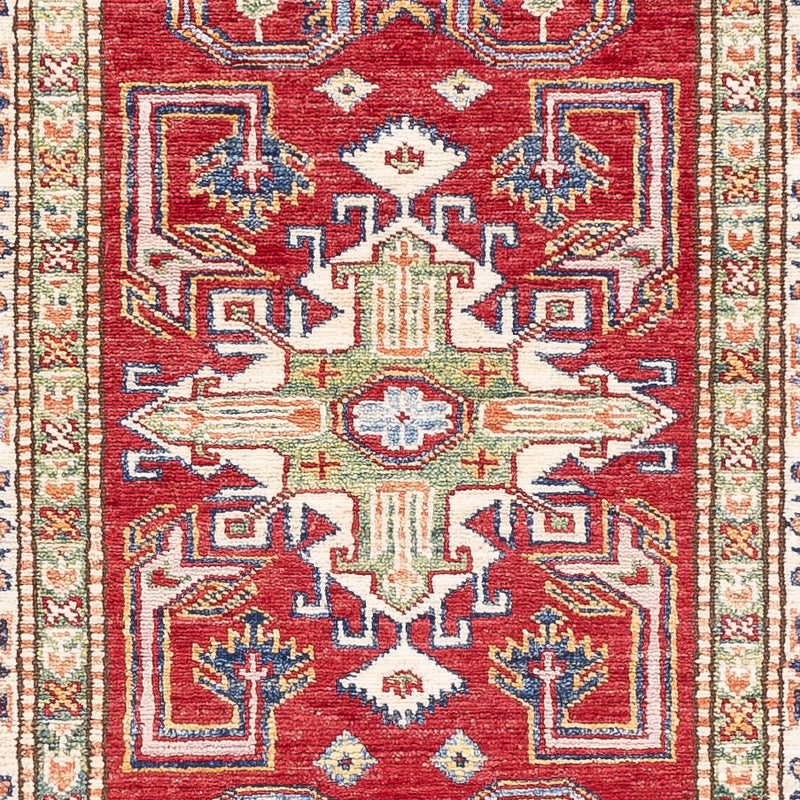 Läufer Ziegler - Kazak - 250 x 76 cm - rot