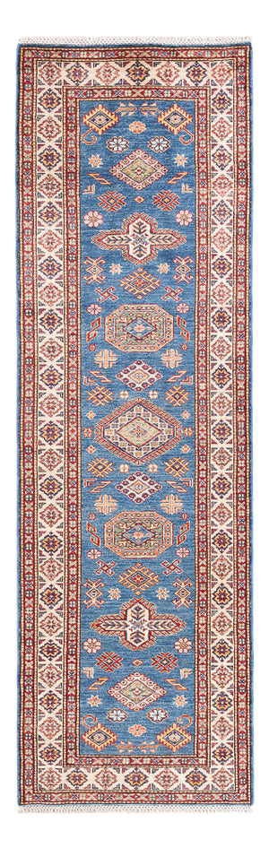 Läufer Ziegler - Kazak - 252 x 75 cm - blau