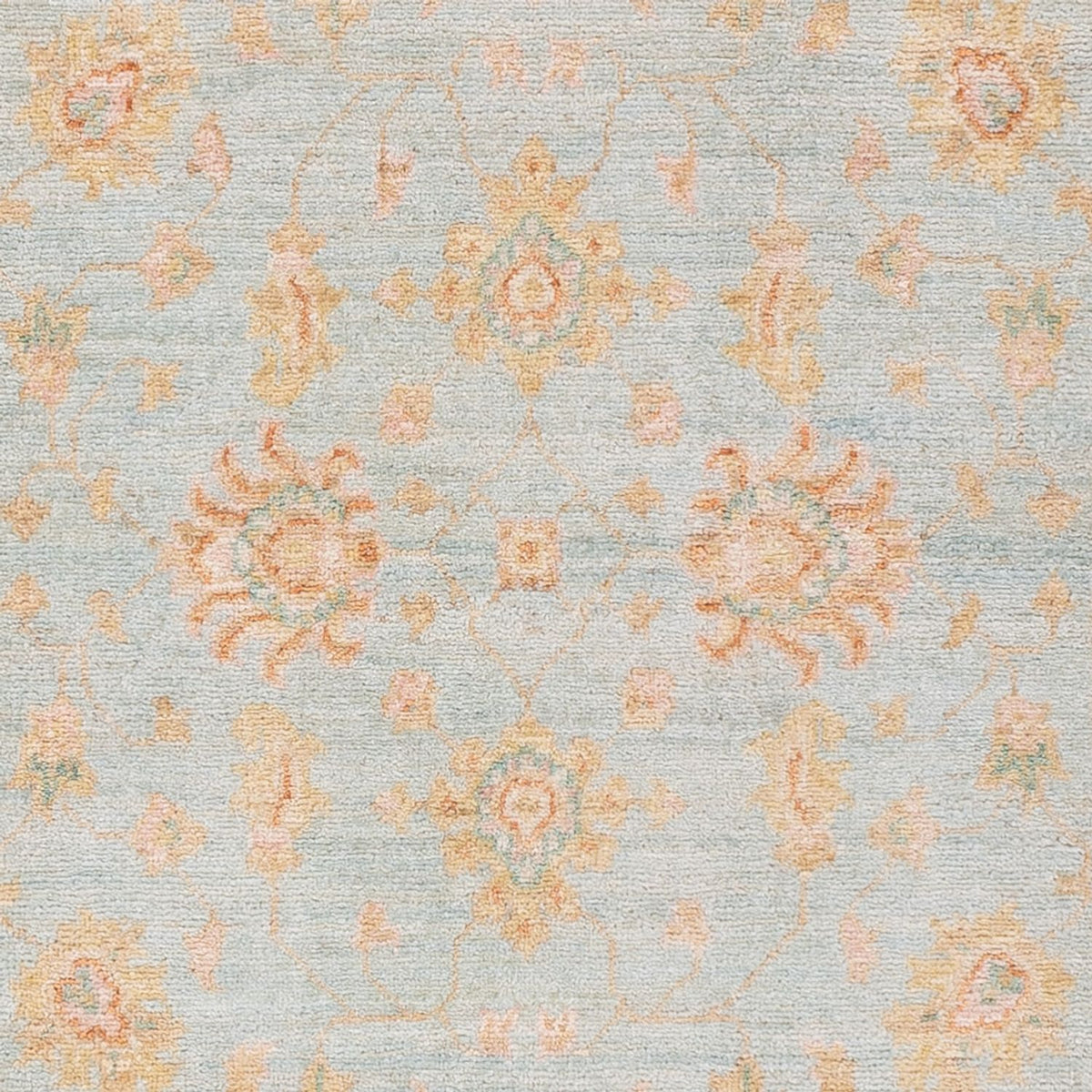 Ziegler Teppich - 160 x 98 cm - aqua