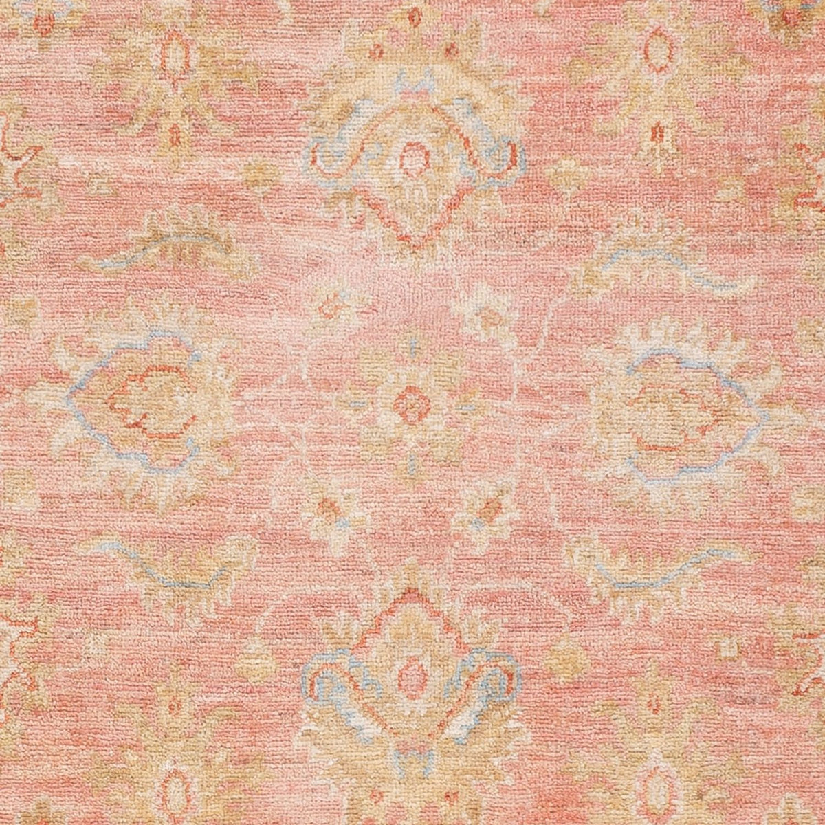Ziegler Teppich - 153 x 102 cm - hellrot