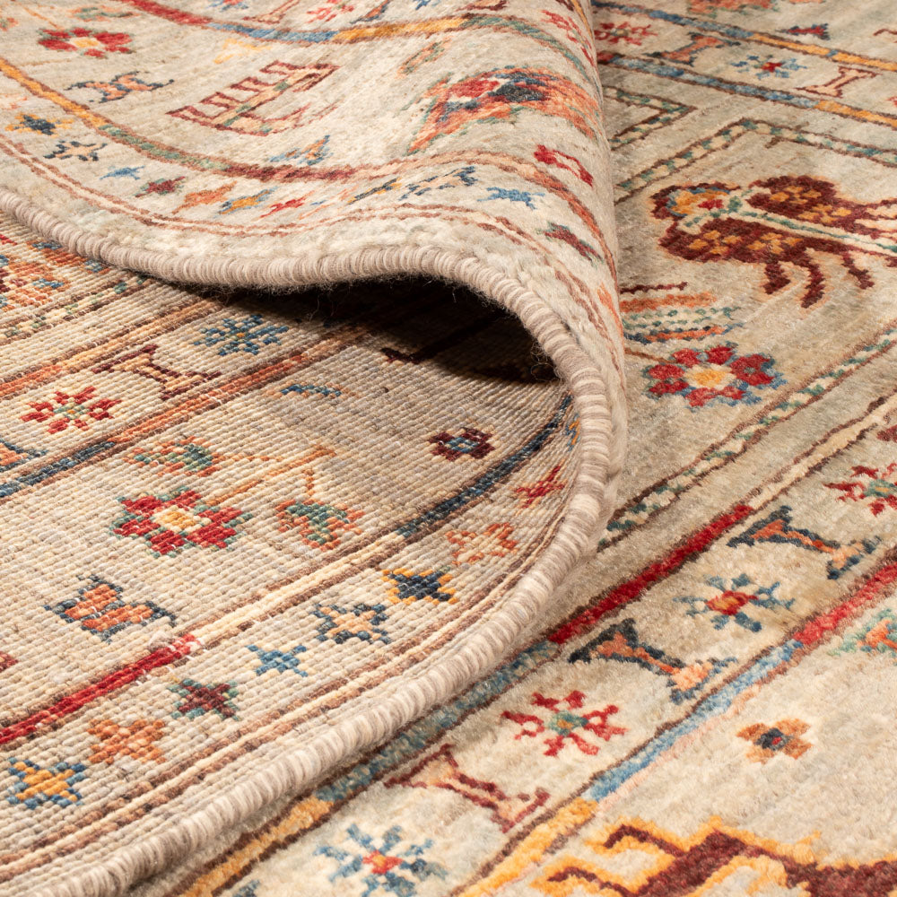 Ziegler Teppich - Ariana - 153 x 105 cm - hellbeige