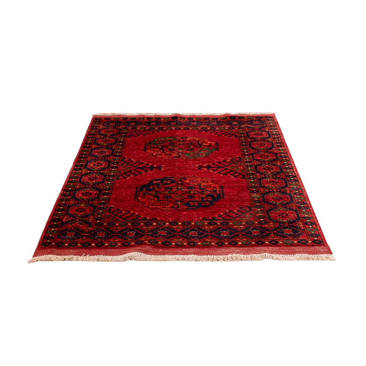 Afghan Teppich - 152 x 105 cm - rot