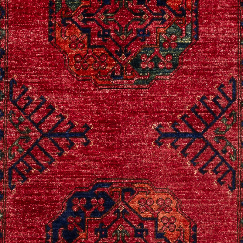 Afghan Teppich - 151 x 103 cm - rot