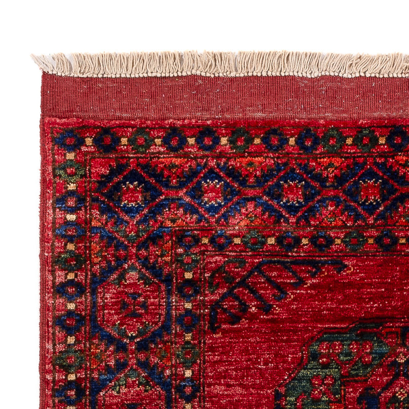 Afghan Teppich - 151 x 103 cm - rot