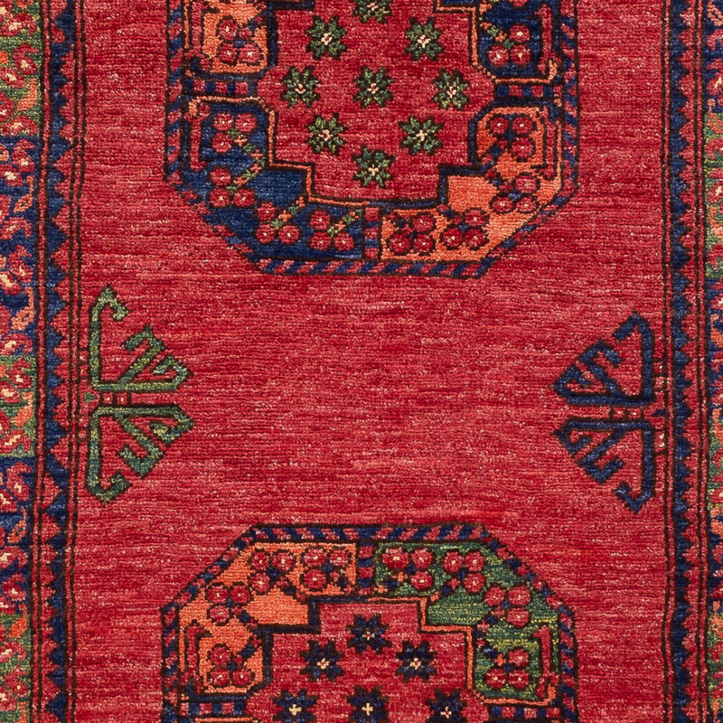 Afghan Teppich - 154 x 108 cm - rot