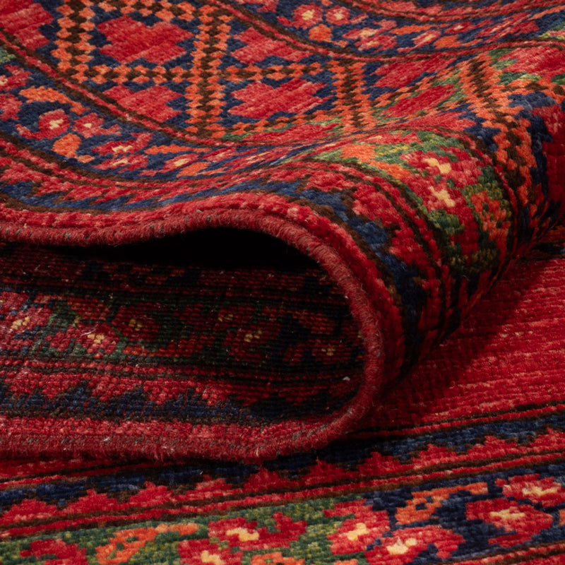 Afghan Teppich - 154 x 108 cm - rot