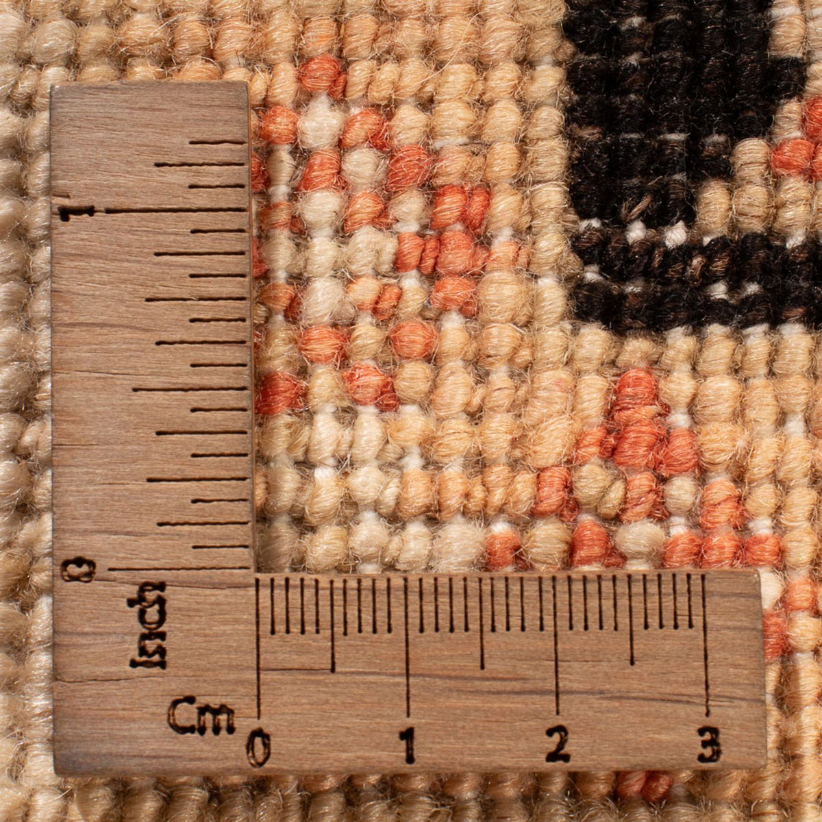 Ziegler Teppich - 155 x 101 cm - schwarz