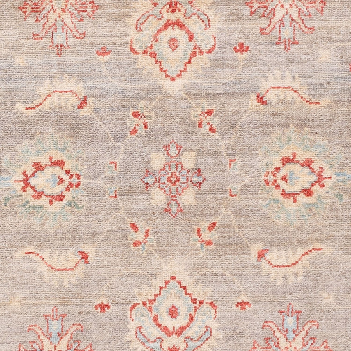 Ziegler Teppich - 153 x 100 cm - hellgrau
