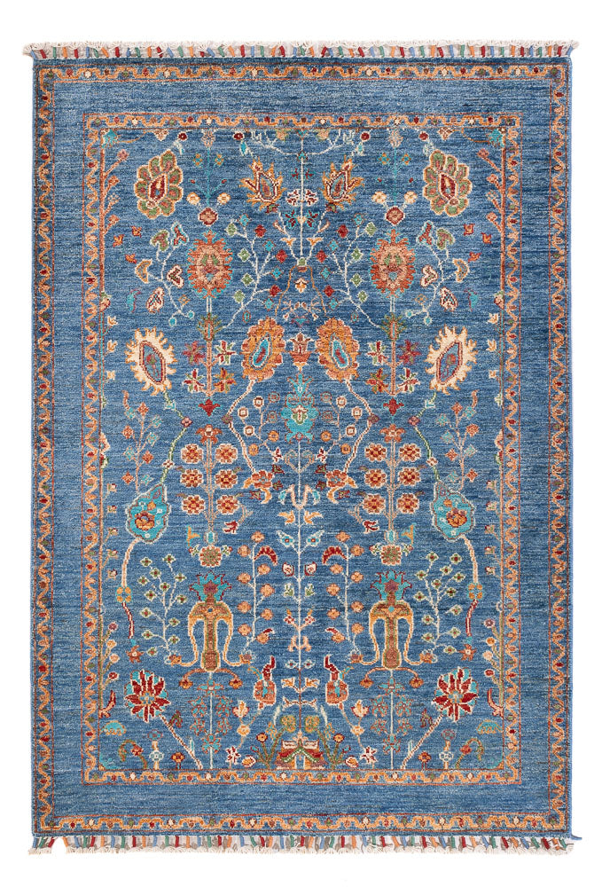 Ziegler Teppich - Ariana - 151 x 103 cm - blau