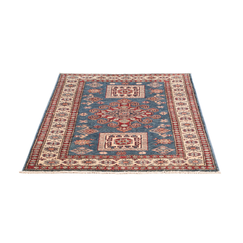 Ziegler Teppich - Kazak - 150 x 97 cm - blau