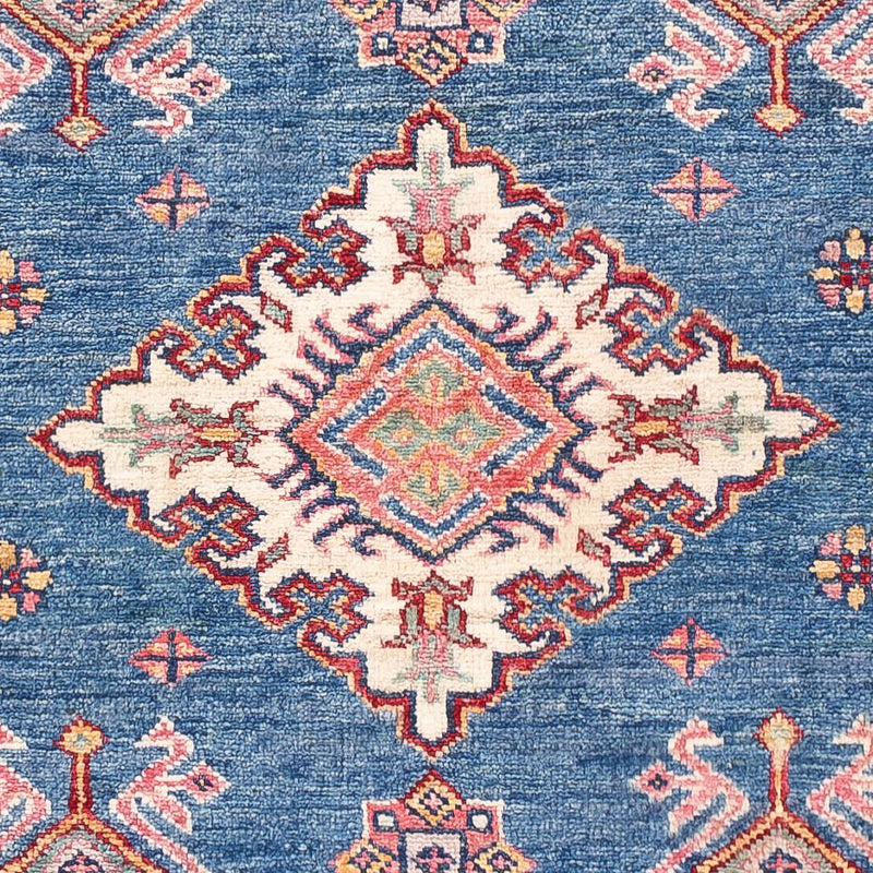 Ziegler Teppich - Kazak - 157 x 98 cm - blau