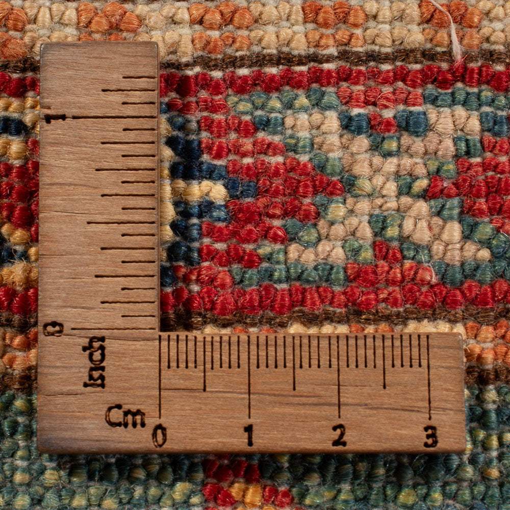 Ziegler Teppich - Kazak - 154 x 100 cm - grün