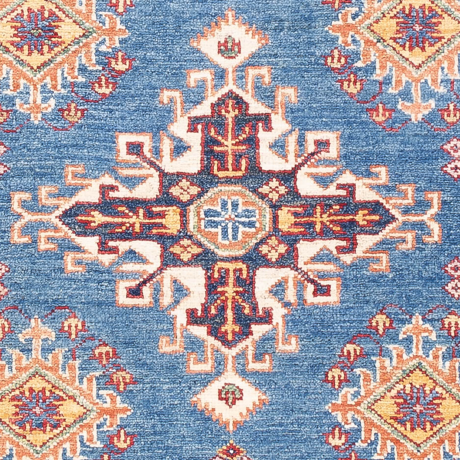 Ziegler Teppich - Kazak - 158 x 100 cm - blau