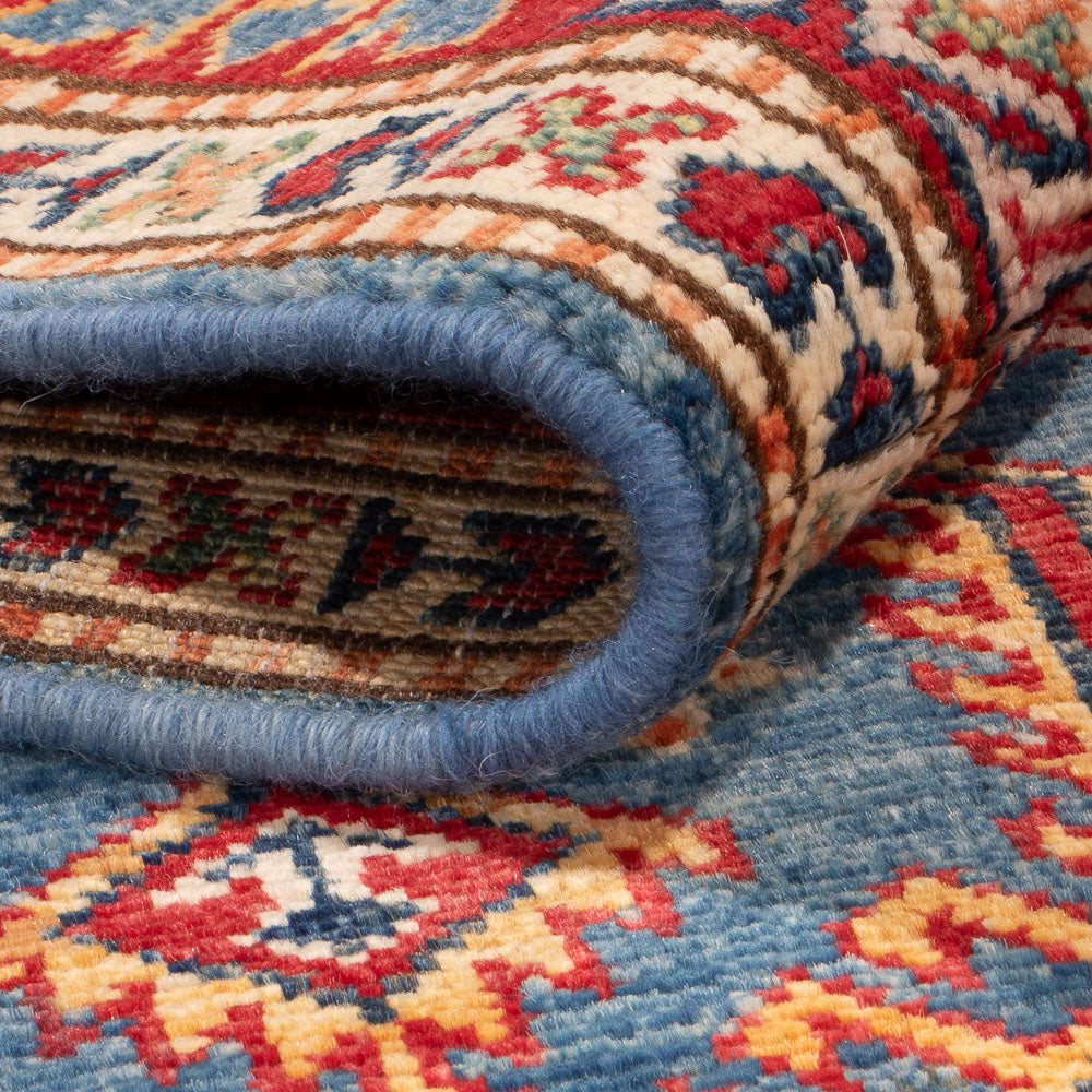 Ziegler Teppich - Kazak - 158 x 100 cm - blau