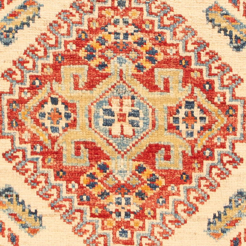 Ziegler Teppich - Kazak - Royal - 93 x 57 cm - hellbeige