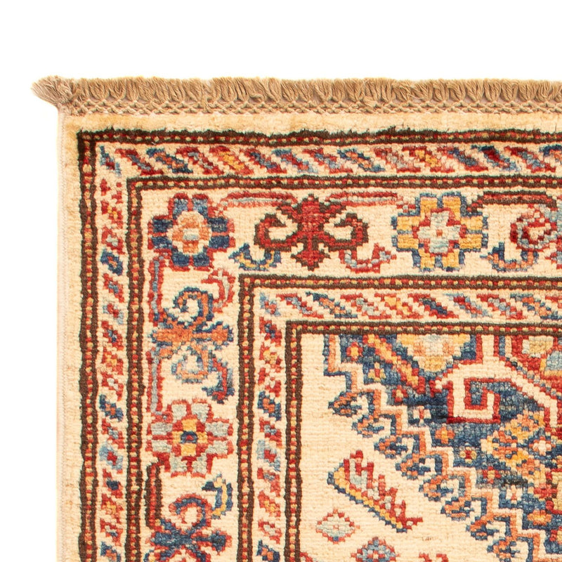 Ziegler Teppich - Kazak - Royal - 93 x 57 cm - hellbeige