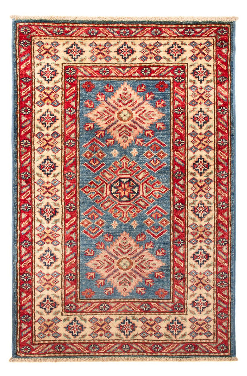 Ziegler Teppich - Kazak - Royal - 92 x 62 cm - blau