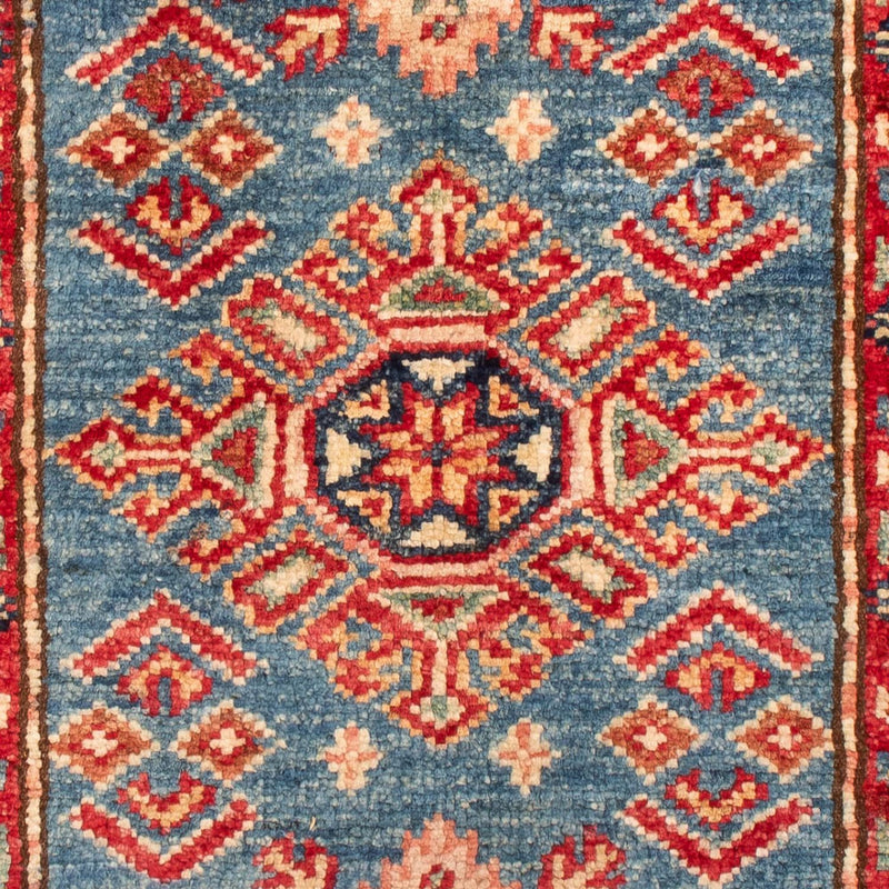 Ziegler Teppich - Kazak - Royal - 92 x 62 cm - blau