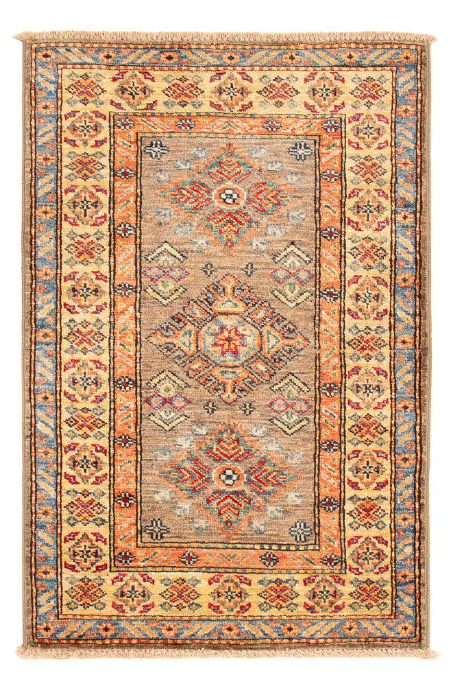 Ziegler Teppich - Kazak - Royal - 91 x 60 cm - caramel