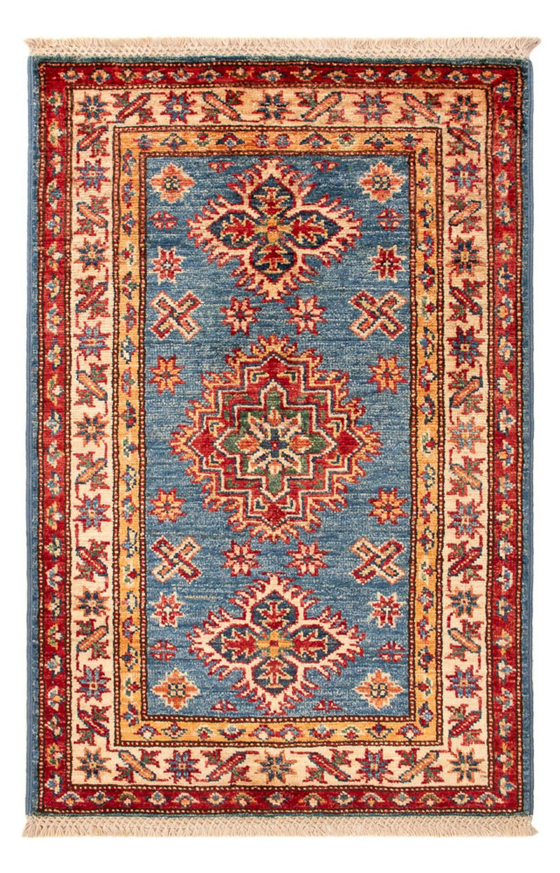 Ziegler Teppich - Kazak - Royal - 94 x 60 cm - blau