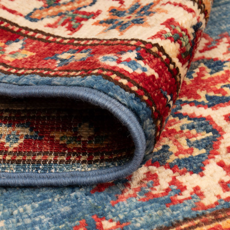 Ziegler Teppich - Kazak - Royal - 94 x 60 cm - blau