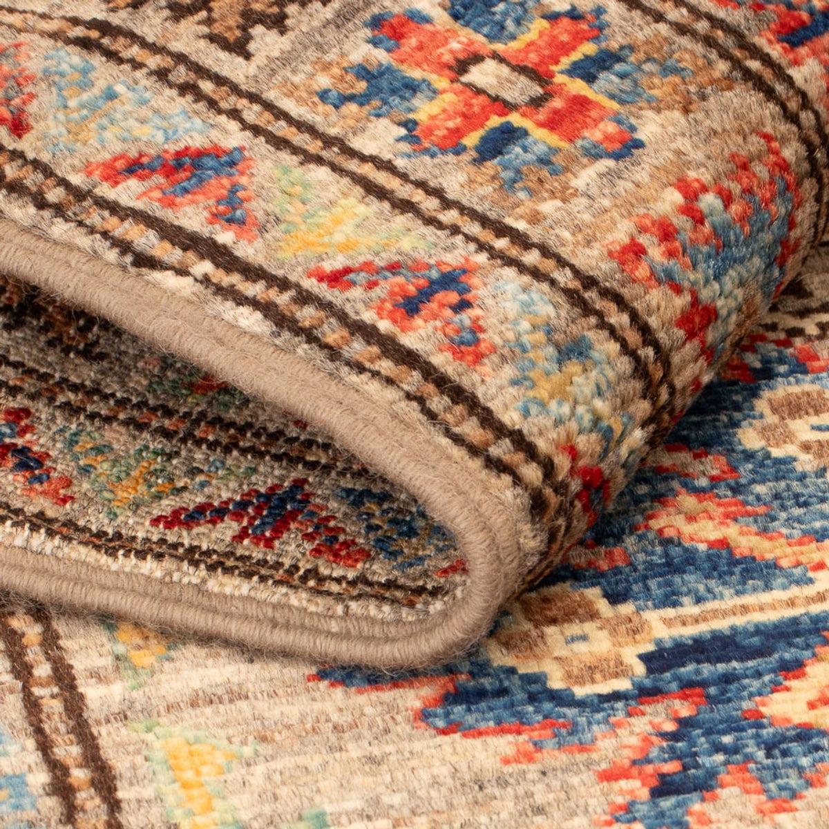 Ziegler Teppich - Kazak - Royal - 92 x 58 cm - sand