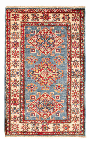 Ziegler Teppich - Kazak - Royal - 99 x 62 cm - blau