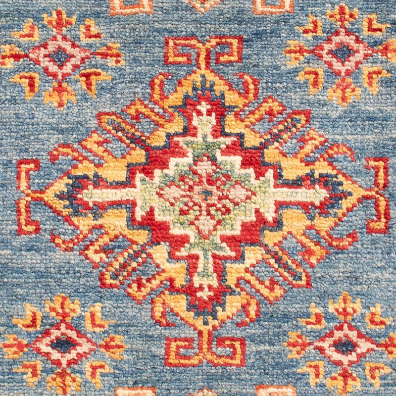 Ziegler Teppich - Kazak - Royal - 99 x 62 cm - blau