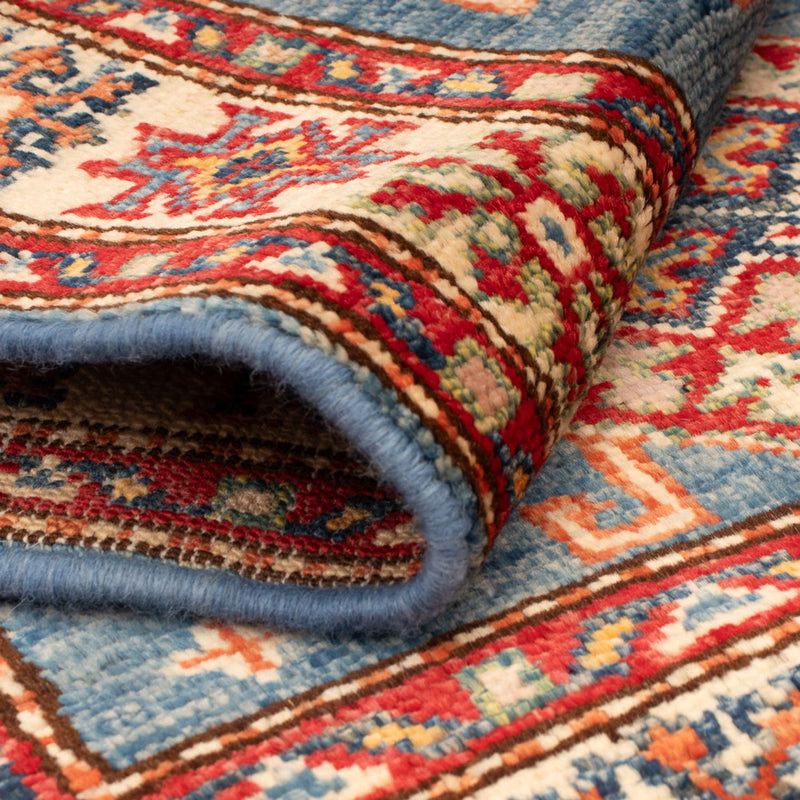 Ziegler Teppich - Kazak - Royal - 99 x 62 cm - blau