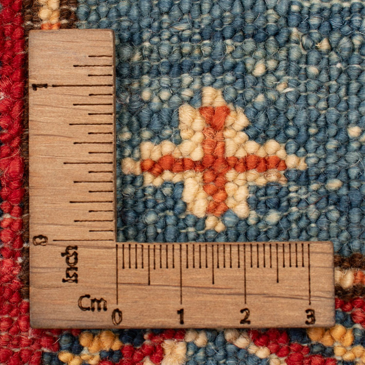 Ziegler Teppich - Kazak - Royal - 99 x 62 cm - blau