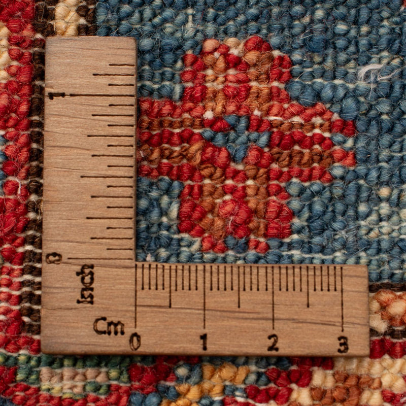 Ziegler Teppich - Kazak - Royal - 92 x 60 cm - blau