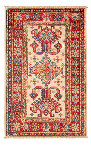 Ziegler Teppich - Kazak - Royal - 92 x 56 cm - beige